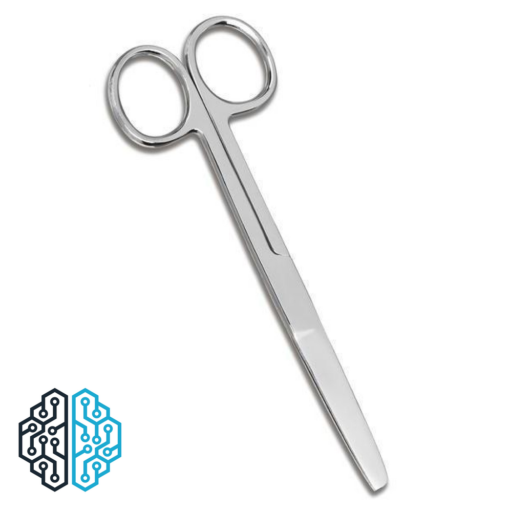 Blunt 12.5cm Nursing Dressing Scissors