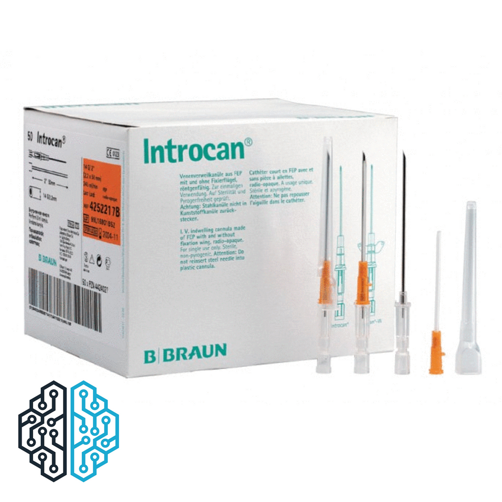 Braun Introcan Needles - Green Cap. 18 Gauge