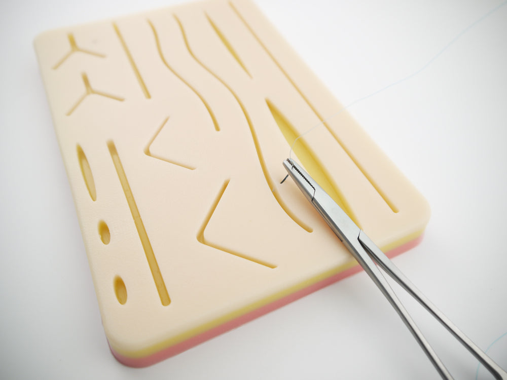 Suture Practice Pad With Wounds - Student Medical Kits